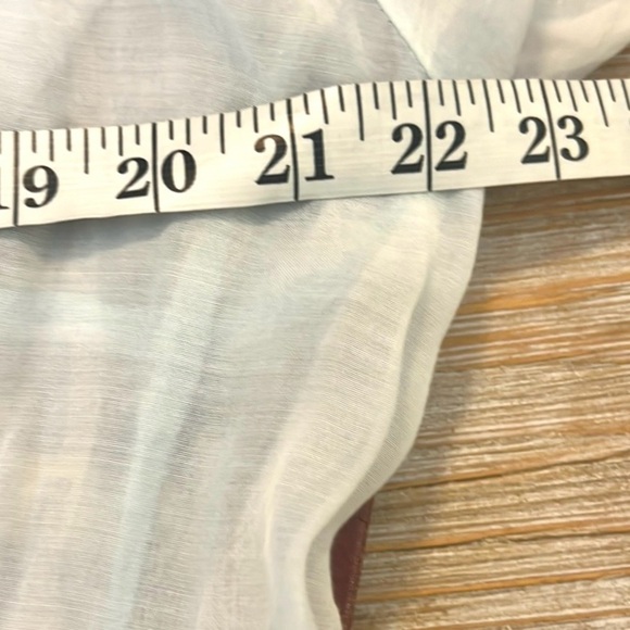 Oliphant,Ombre Silk Dress ,Exotic Silk/Cotton Blend, Pockets, Semi-Sheer,Size S - Picture 12 of 15